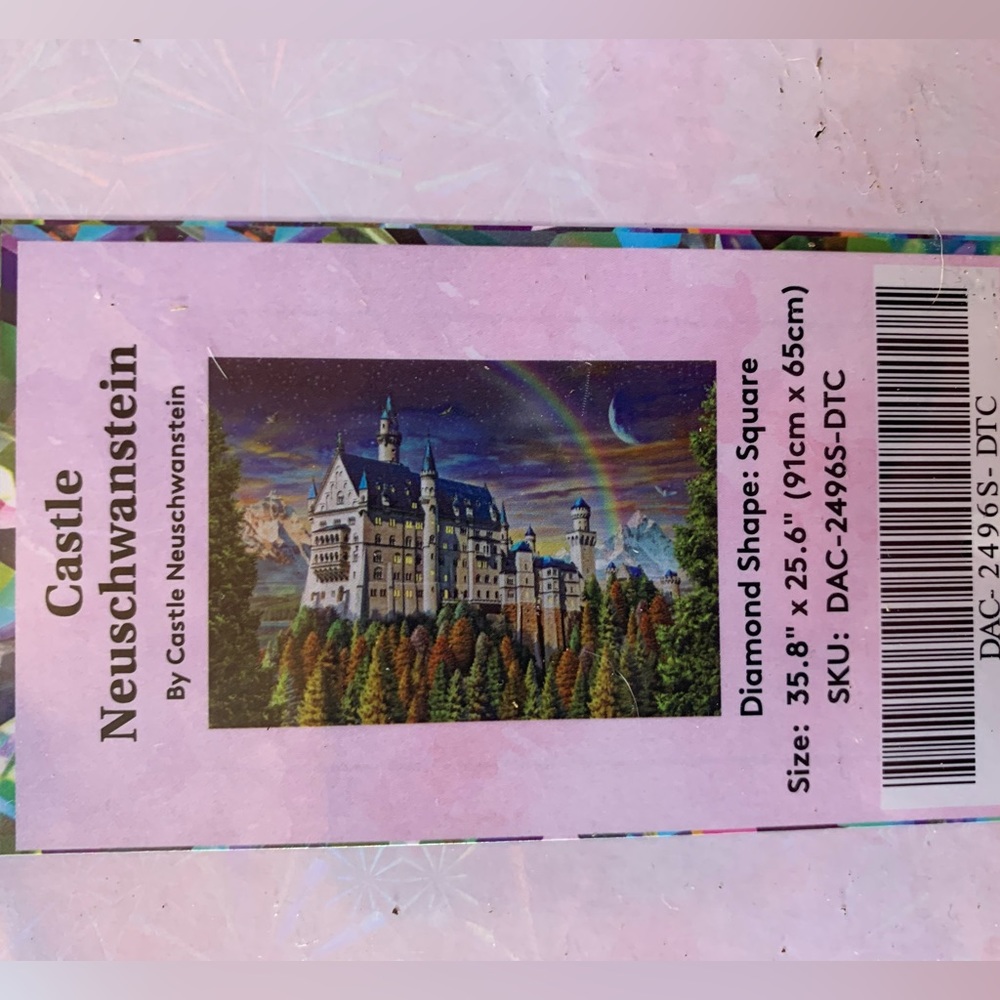Diamond Art Club Diamond Painting Kit Castle Neuschwanstein
